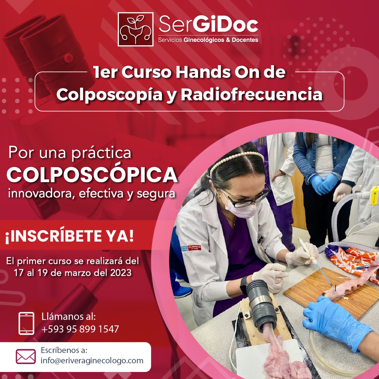 Er Curso Hands On De Colposcop A Y Radiofrecuencia Dr Edgar Rivera